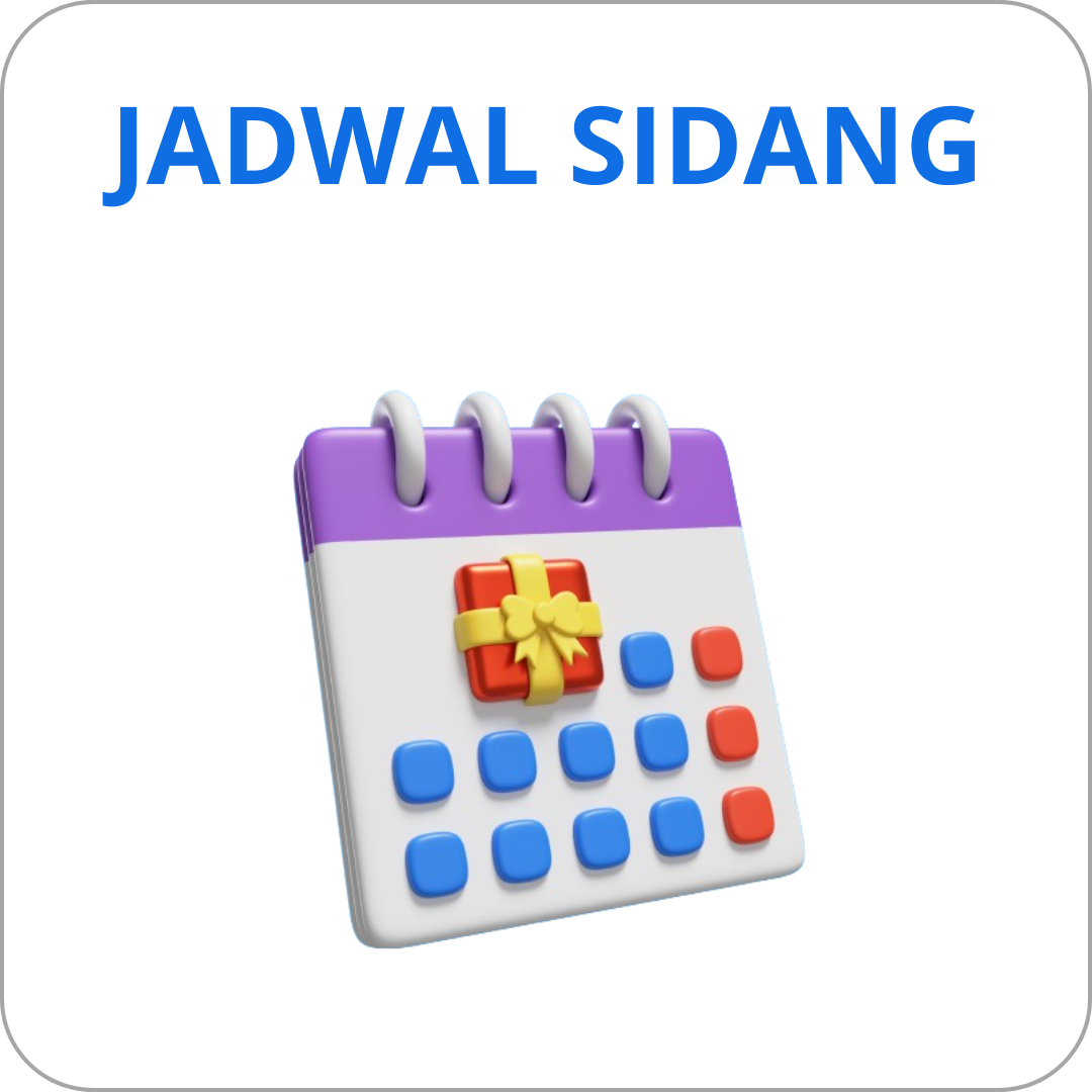 Jadwal Sidang